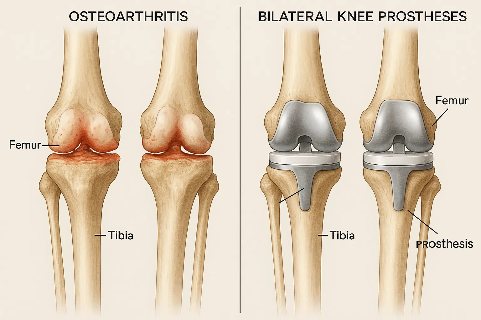 High-Flexion vs. Standard Implants