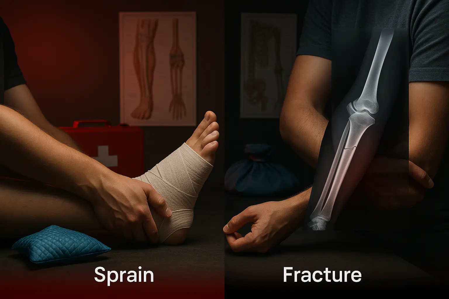 Sprain vs. Fracture: A Complete Guide to Symptoms